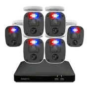 Home 6 Camera 8 Channel 2K DVR 1TB HDD Security System with Mic | SWDVK-8468062KMQB