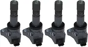 4PCS/SET Ignition Coil Compatible With CR-V IV V 2012- CIVIC IX X 1.6 1.8 2011-30520R1AA01 Compatible With ACURA ILX L4-2.0L 2013-2015