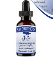 S.R.Brother Cedarwood virginia100%Pure&Natural Juniperus Virginiana EssentialOil