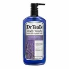 Dr. Teal's Body Wash with Pure Epsom Salt Sooth & Sleep Lavender 24 Ounce 6 Pack