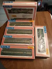 Amer Flyer 4-8251/52/9504/05/06/07 Erie Passenger set
