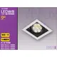 LED以諾AR70一體式方形嵌燈9W單燈/台製崁燈ENO-56531 三種光色/防眩光/全電壓/奇恩舖子