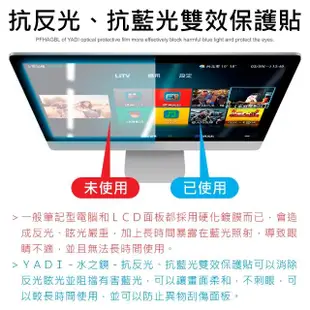 【YADI】acer Nitro5 AN515-58-76FW 15吋16:9 專用 HAGBL濾藍光抗反光筆電螢幕保護貼(SGS/靜電吸附)