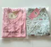 PETER ALEXANDER Long Sleeve PJs Pyjamas Set BNWT Dachshund XS 6-8 Flannel Pant