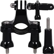 Handlebar Bicycles Mount Gopro Seatpost Clamp Metal Screws 3 Way Pivot Arm Bike Camera Holders Mounts