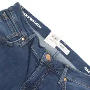 Brax NWT Hi-Flex Light Denim Jeans Size 30 US Chuck in Blue Cotton Blend