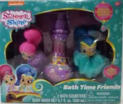 Shimmer & Shine Squirters Bath Time Friends Refillable Soap Dispenser Set 6.7oz