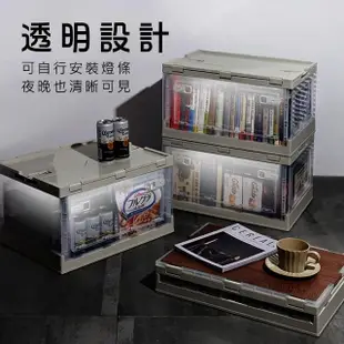 【JUST-PLAY】百變桌板戶外折疊收納箱(軍規級耐承重100kg)