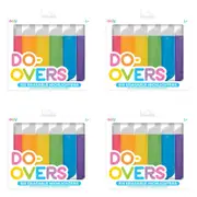 4x 6pc Ooly Do-Overs Erasable Highlighter Dual-Ended Pen Drawing Stationery Set