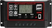 QANYEGN Solar Charge Controller, Current Auto Tracking Charge, Regulator Charge Controller, Multiple Load Control Modes