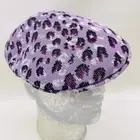 Men’s Kangol Lavender Leopard Carnival 504 Hat