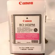 GENUINE Canon BCI-1431PM Photo Magenta for imagePROGRAF W6200 W6400