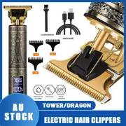 Men's Styling Electric Hair Trimmer Clippers Beard Shaver Cutting Cordless AU