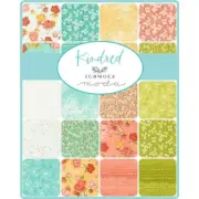 Moda Charm Pack - KINDRED By 1Canoe2 - 100% Patchwork Cotton Fabric