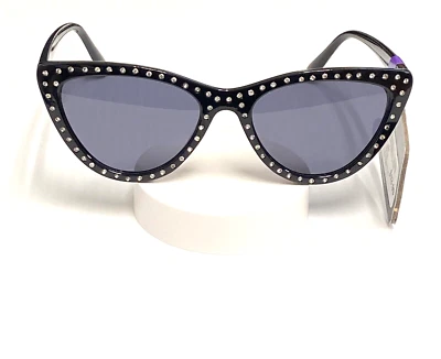 New, Women Sunglasses Foster Grant, Black 100% UVA-UVB Lens Protected
