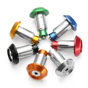 Aluminum Handlebar End Plugs For KTM 50c-990cc SX/EXC/SMR/MXC/SXS 2000-2016 27 SILVER