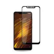 10PCS 0.33mm 9H 2.5D Full Glue Tempered Glass Film for Xiaomi Pocophone F1(Black)