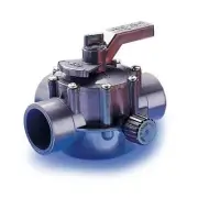Gray Three Port Valve 1 1/2in.-2in. Non-Positive Seal Jandy (3344)