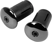 xinyee 1 Pair Bicycle Grips Plugs Handle Bar Aluminium Alloy Handle Plug Road Bike Bar End Plugs