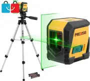 Laser Level 65Ft Self Leveling Tool with Tripod Green Beam for DIY Construction