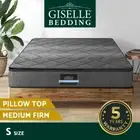 Giselle Bedding 18cm Mattress Pillow Top Bed Bonnell Spring Medium Firm Single