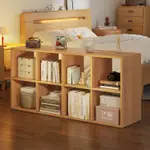書架簡易落地櫃子置物櫃八格櫃臥室儲物家用床邊收納櫃置物架書櫃
