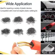 500PCS Repair Tools Kit Hot Stapler Staples For Welder Gun Car Plastic Bumper