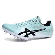 DANNTO Men's Track And Field Shoes Spikes Track Race Jumping Sneakers Professional Running Nail Spikes Shoes 910 Green 41