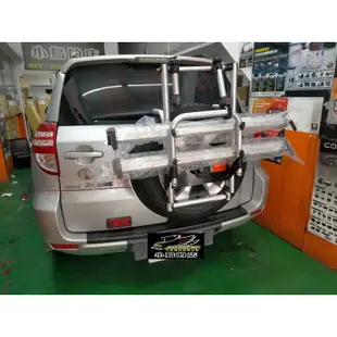 【小鳥的店】豐田 RAV4 3代 Travel Life 備胎式攜車架 滑槽式攜車架  腳踏車架  SBC-2N改裝