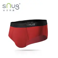 在飛比找博客來優惠-【sNug抗臭清新內褲男款三角褲單件-紅色】貼身款/透氣親膚