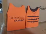 Jefferson's Ocean Whiskey Life Vest Neoprene Can Stubby Coolers Holders
