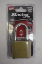 Master Lock Padlock Set & Reset Your Own 4 Digit Combination Lock 875DLF