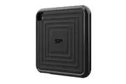 Silicon Power 4TB PC60 Rugged 540 MB/s USB C USB 3.2 Gen 2 Portable External SSD with 1 USB C to USB A cable