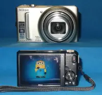 在飛比找Yahoo!奇摩拍賣優惠-Nikon CoolPix S9100 18倍變焦數位相機