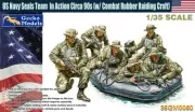 Gecko Models 350060 1:35 US Navy Seals Team In Action Circa 90s Figure Kit