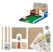 Home Depot Kids Workshops Wooden Soccer Game Kit . DIY Sealed Package!