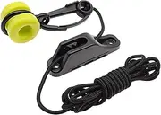 Eigell Downrigger Kit, Boat Fishing Rig,Reliable, Easy Retrieval Installation,with Snap, Fairlead Cleat for Fishing Tool Accessory