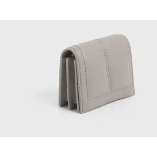 【保固最久👛品質最佳】小CK 縫線零錢包小收納包 錢包🎀（沙黃色）CK6-50770409_SAND 皮夾 皮包