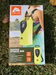 NEW Ozark Trail Waterproof Speaker Bag - Floating Dry Bag - Solar or USB Charged