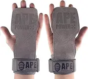 Power Ape Weight Lifting Straps with Wrist Support, Gym Wrist Straps for Weightlifting and Workout, Power Weightlifting Gym Gloves，Exercise Straps ，Lifting Grips Hand Straps for Men and Women