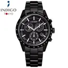 CITIZEN COLLECTION BL5495-56E Eco-drive Chronograph Solar Watch All Black
