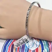 Brighton Treasures .925 Sterling Silver Bali Sanur Bangle Bracelet NEW W/ TAG