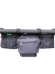 Double Stroller Organizer for Bob Duallie and Baby Jogger City Mini GT with Purs