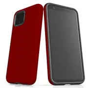 For Google Pixel 4 Case, Shielding Back Cover,Maroon Red
