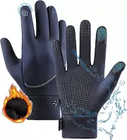 Thermal Gloves for Men Women,Waterproof Cycling Gloves and Touchscreen anti Wint