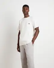 Short Sleeve Heritage Patch Pocket T-Shirt in Gardenia White