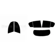 For BMW 1 Series 5-Door Hatchback E87 2004-11 Full Pre Cut Window Tint Kit Film