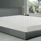 Quilted Mattress Protector King Fitted Sheet Pad Fits, 78 in. * 80 in. * 14 in.