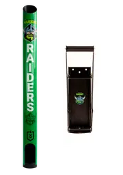 Canberra Raiders NRL Dispenser + Can Crusher Combo