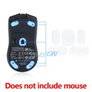 Set of 2 Rounded Curved Edge Mouse Foot Sliders for Razer Viper Mini SE Mouse